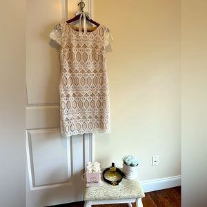 Eliza J Dress White Size Medium